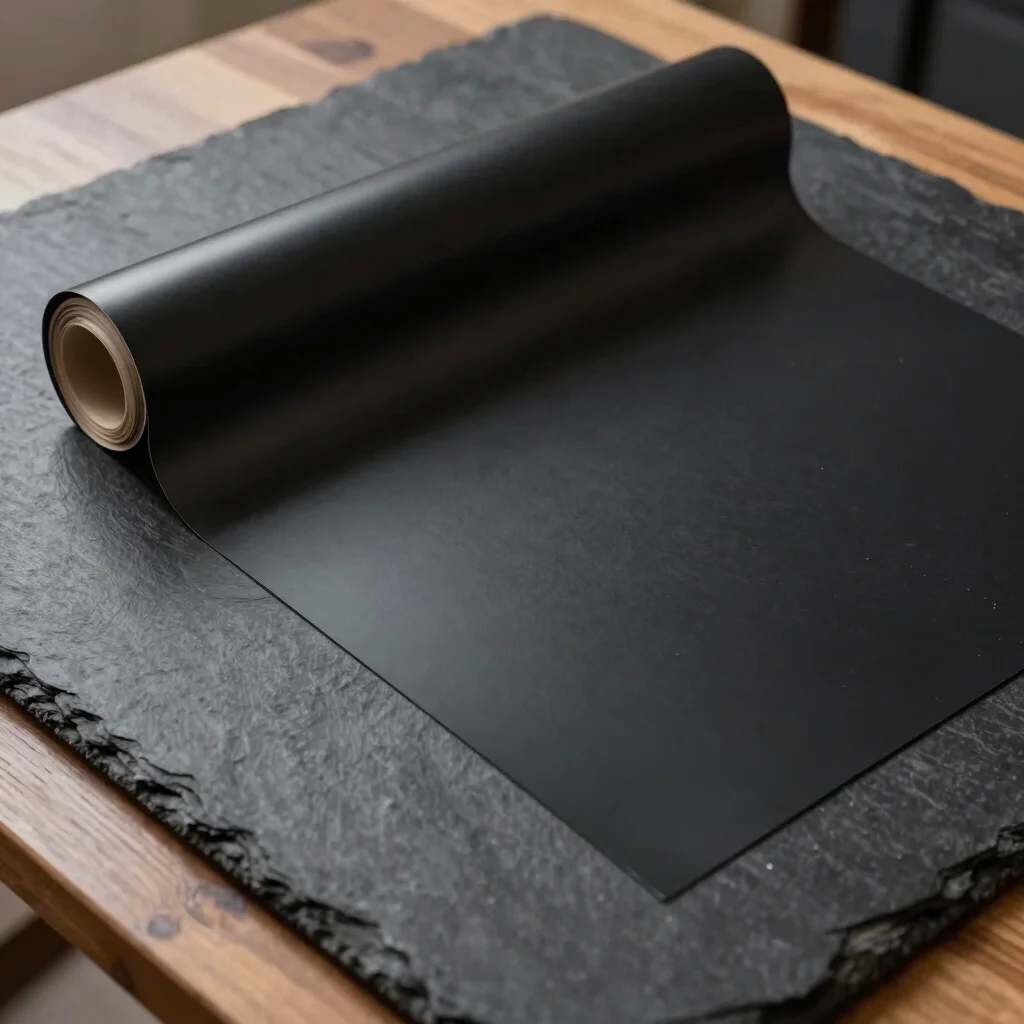 Matte Black Archway Vinyl Decal